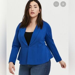 Studio Women's Royal Blue Suit Jacket